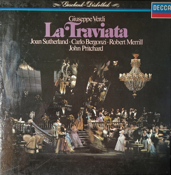 Joan Sutherland, Carlo Bergonzi, Robert Merill, John Pritchard - La Traviata (2LP BOX-Mint)