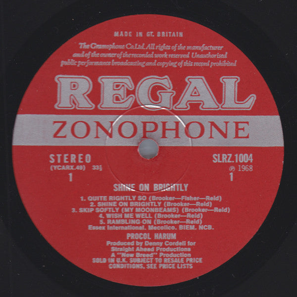 Procol Harum - Shine On Brightly (UK-1968)
