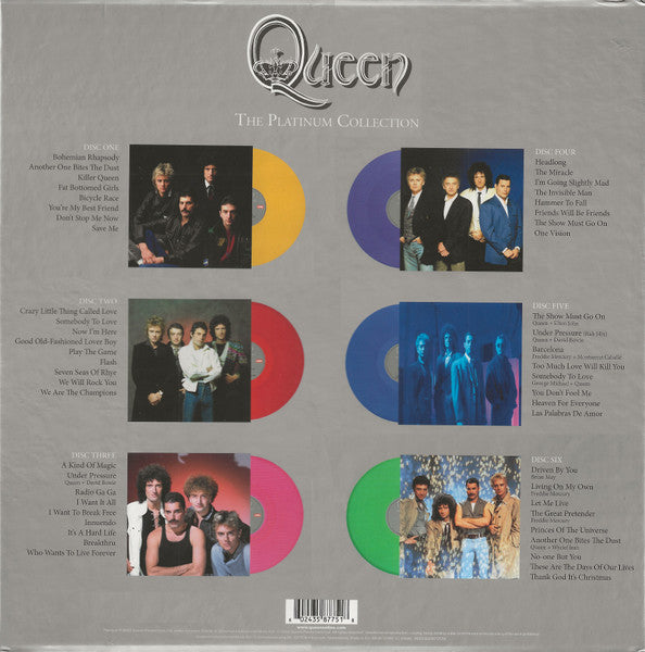 Queen - The Platinum Collection (6LP Box-Coloured-Mint)