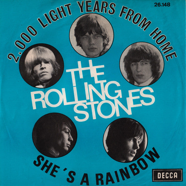 The Rolling Stones - 2,000 Light Years From Home / She's A Rainbow (7inch single)