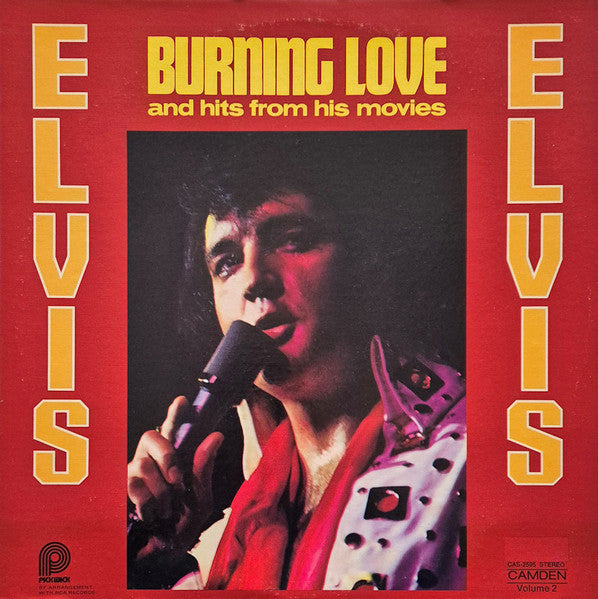 Elvis Presley - Burning Love And Hits From His Movies, Vol.2