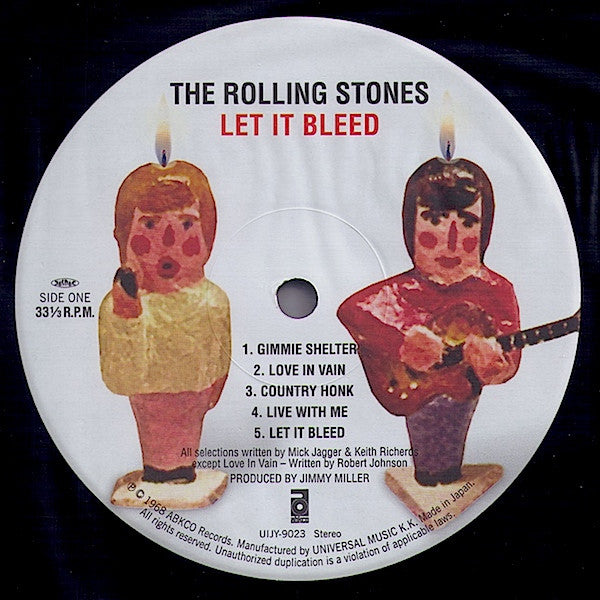 The Rolling Stones - Let It Bleed (200gram-Japanese version-Mint)