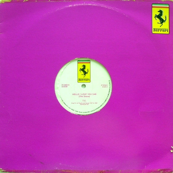 T.C. - Hello I love you (12inch maxi)