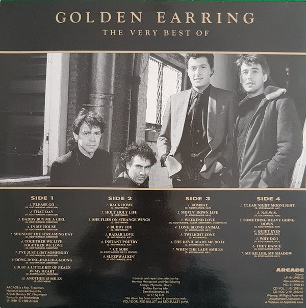 Golden Earring - The very best of 1965-1988 (2LP-Near Mint)