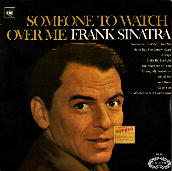 Frank Sinatra - Someone to watch over me