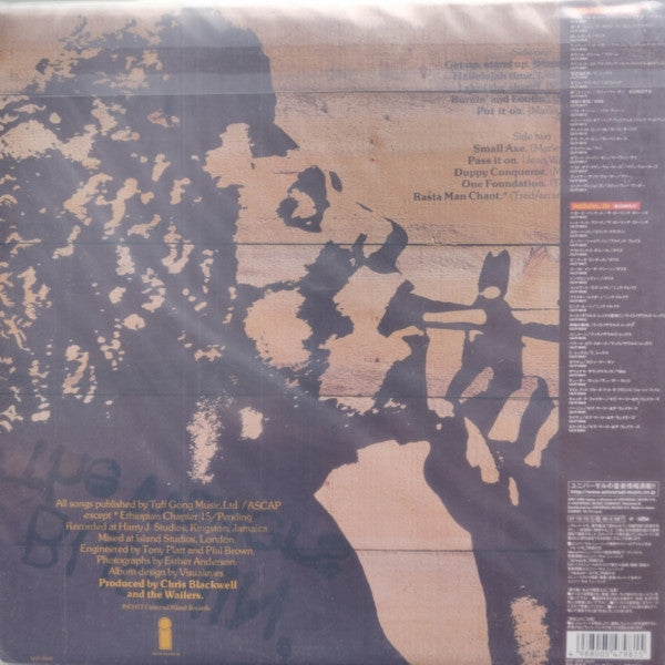 The Wailers - Burnin' (Japanese issue-Ltd Edition-Mint)