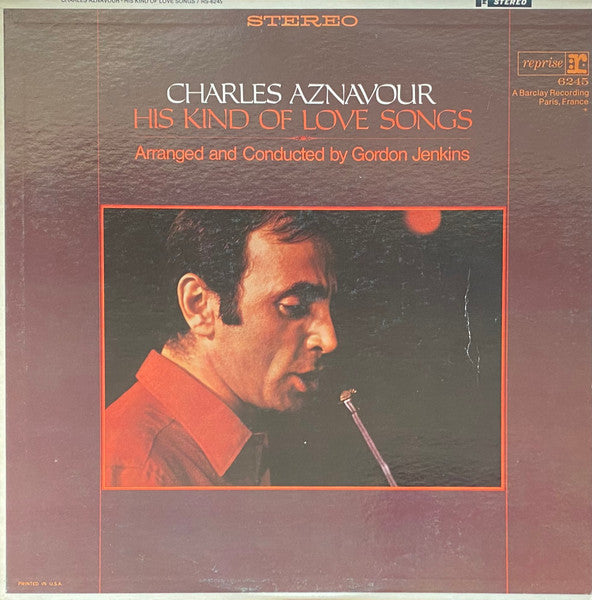 Charles Aznavour - His Kind of love songs