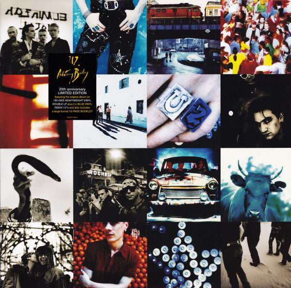 U2 - Achtung Baby (4LP Box Set-LTD 20th Anniversary Edition-Mint)