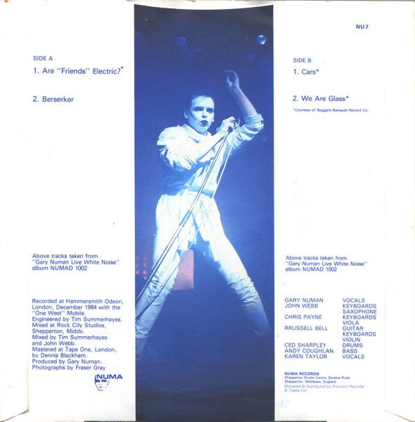 Gary Numan - The Live EP (7inch)
