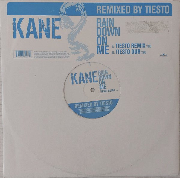 Kane - Rain down on me (Remixed by Tiësto-12inch maxi)