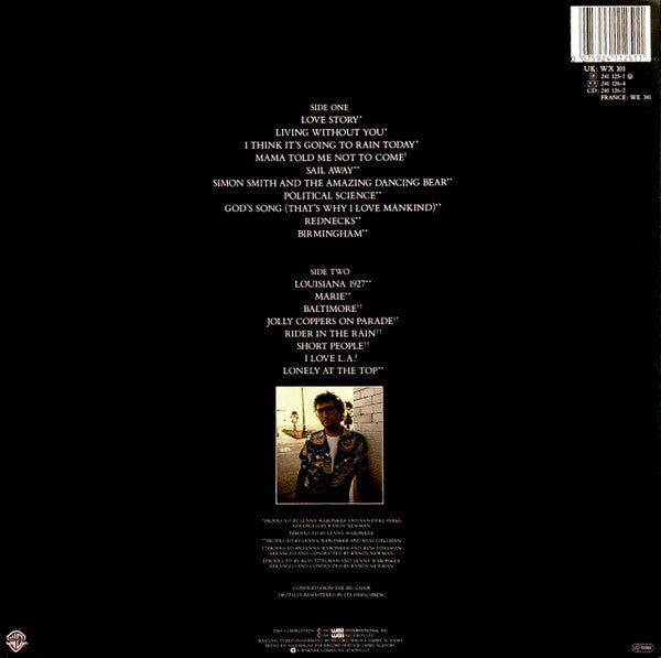 Randy Newman - Lonely at the top - The Best Of