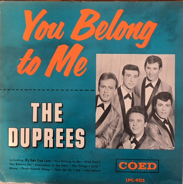 The Duprees - You belong to me