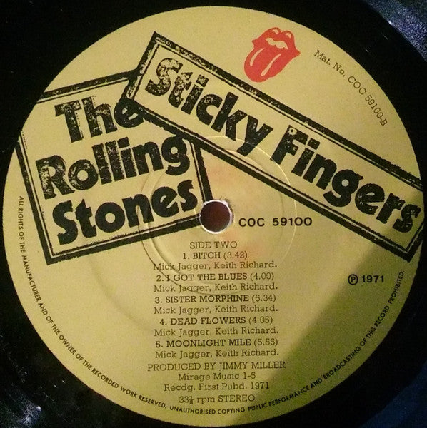 The Rolling Stones - Sticky Fingers