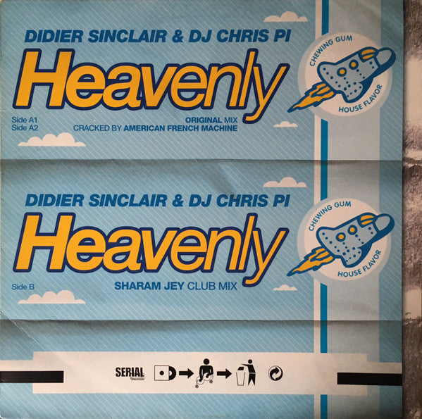 Didier Sinclair & DJ Chris Pi - Heavenly (12inch maxi)
