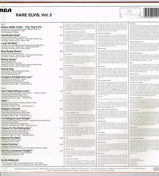 Elvis Presley - Rare Elvis (Vol.2)