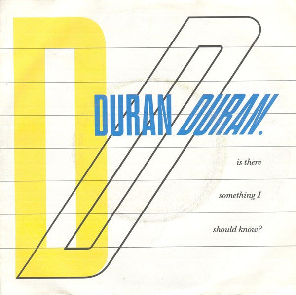 Duran Duran - Is there something I should know? (7inch)