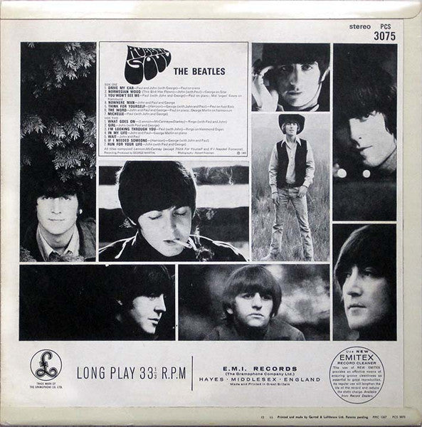 The Beatles - Rubber Soul (1965-UK-Near Mint)