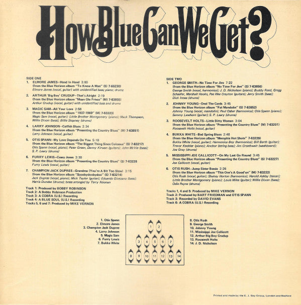 How Blue Can We Get? - Various (2LP)