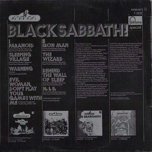 Black Sabbath - Attention! Black Sabbath!