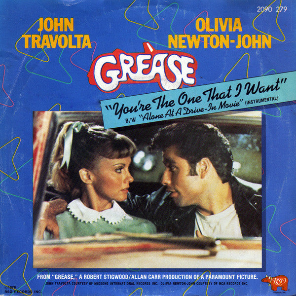 John Travolta & Olivia Newton John - You're the one that I want (7inch)