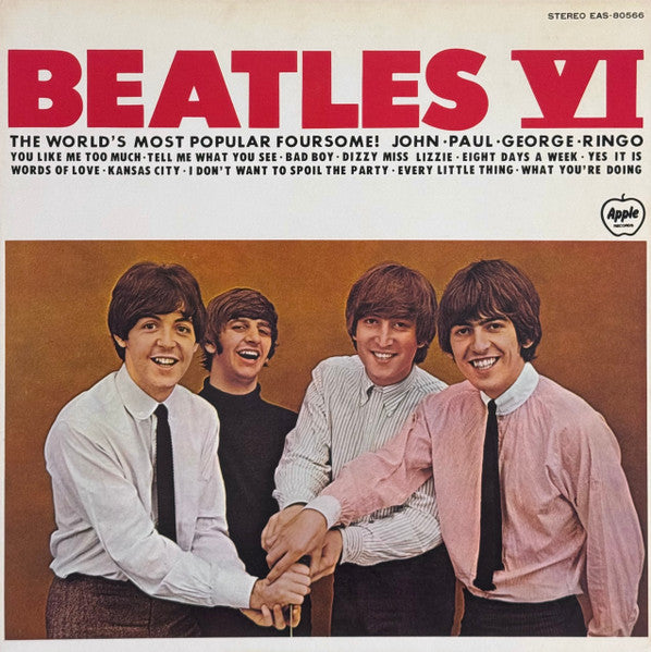 The Beatles - Beatles VI (Japanese issue-Gatefold-Near Mint)