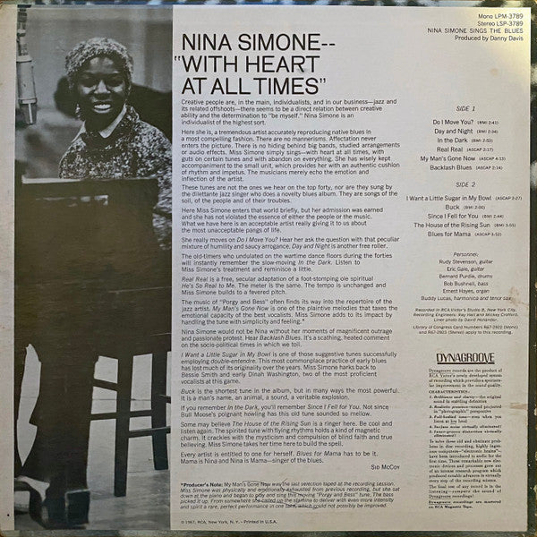 Nina Simone - Nina Simone sings the blues