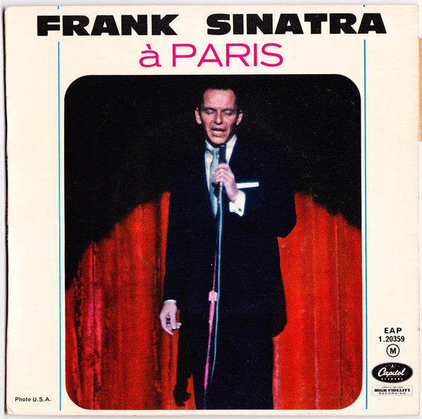 Frank Sinatra - A Paris (7inch single)