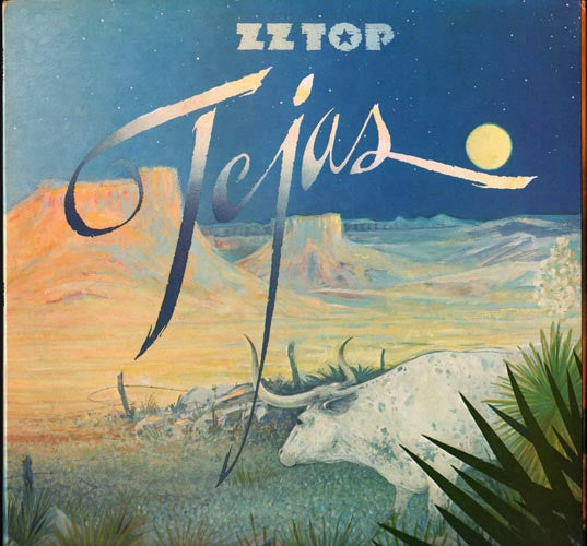 ZZ Top - Tejas (3-fold sleeve-Near Mint)