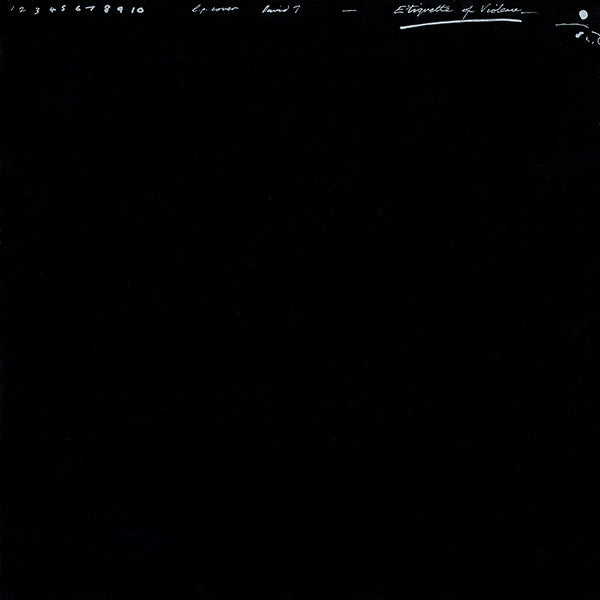 David J - Etiquette of violence