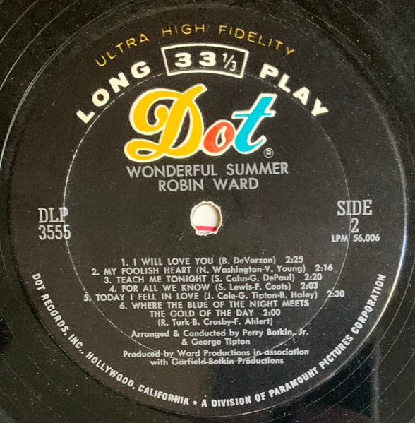 Robin Ward - Wonderful Summer