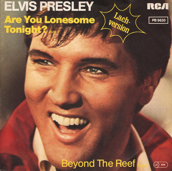 Elvis Presley - Are you lonesome tonight? (7inch)
