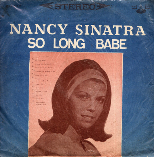 Nancy Sinatra - So long babe
