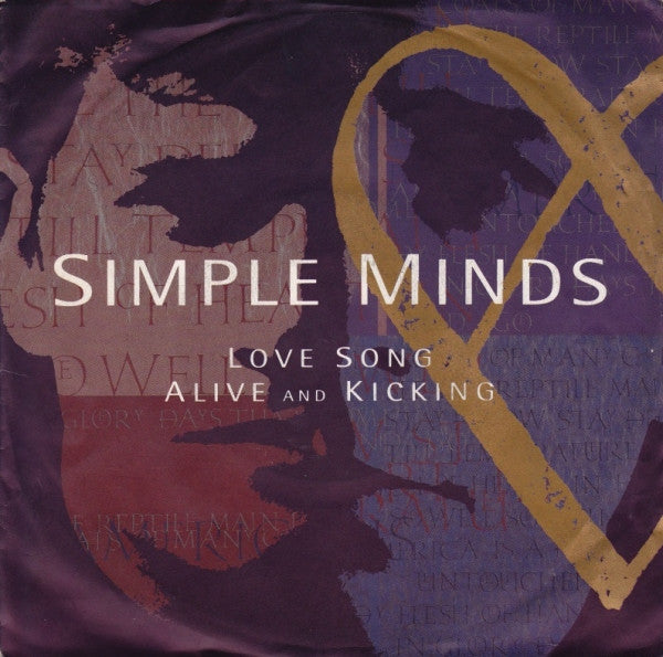Simple Minds - Love Song / Alive and Kicking (7inch)