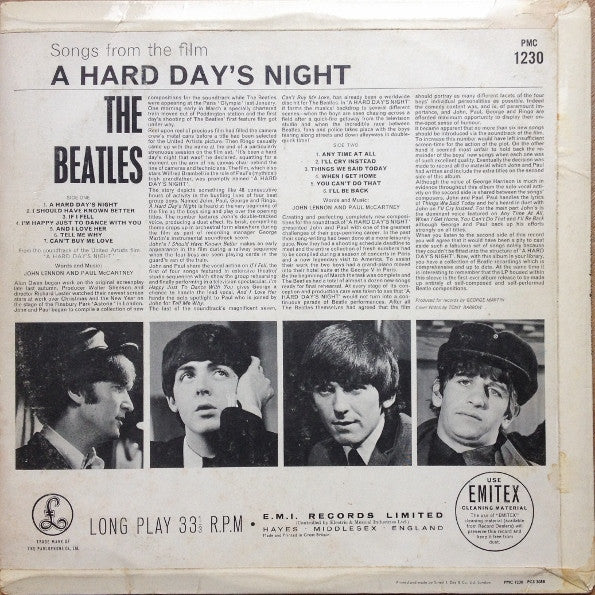 The Beatles - A hard day's night (mono-UK)