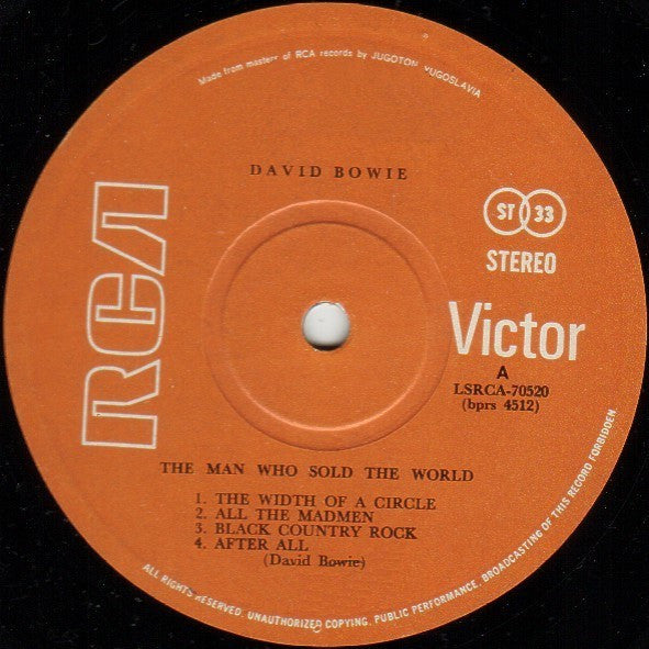 David Bowie - The man who sold the world