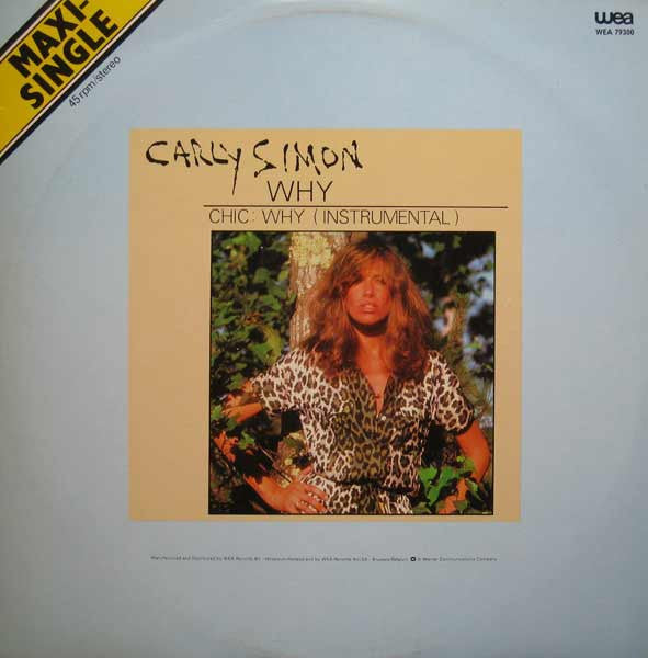 Carly Simon - Why (12inch maxi)