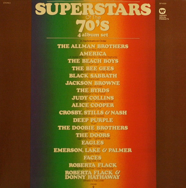 Superstars of the 70's - Various (4LP BOX)