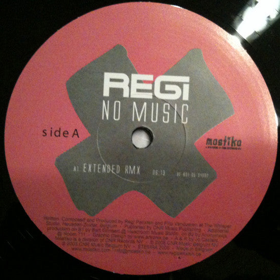 Regi - No Music (12inch maxi)