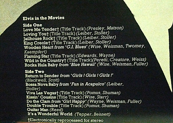 Elvis Presley - Elvis in the Movies