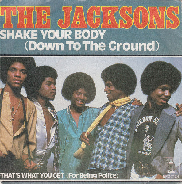 The Jacksons - Shake your body (7inch single)