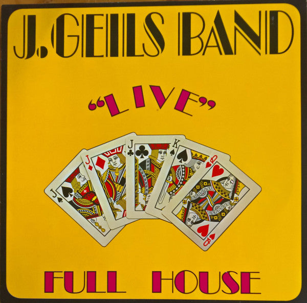 J.Geils Band - "Live" Full House