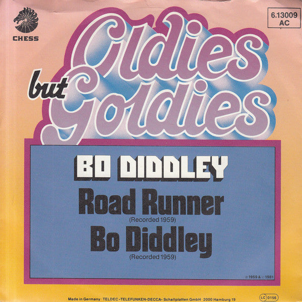 Bo Diddley - Road Runner (7inch)