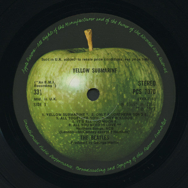 The Beatles - Yellow Submarine (UK)
