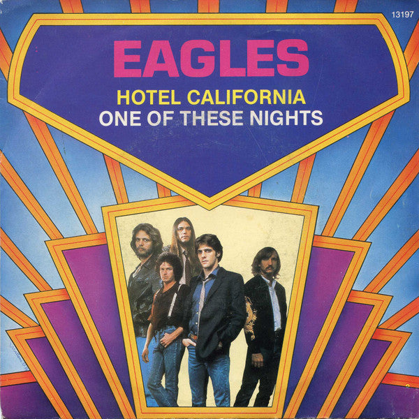 The Eagles - Hotel California / One of these nights (7inch)