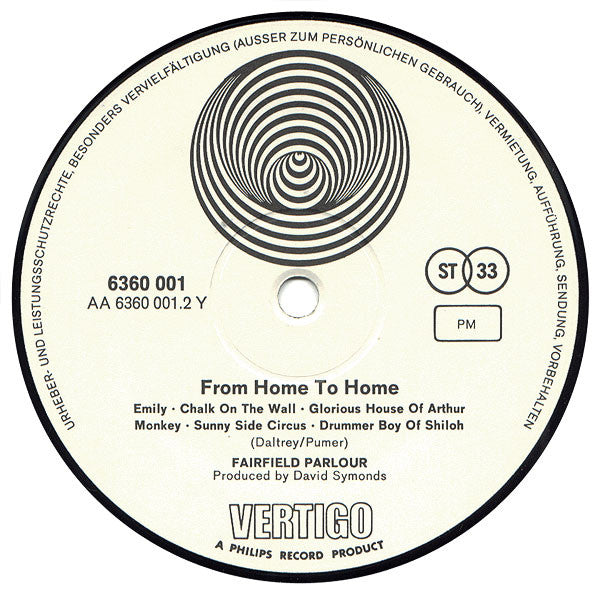 Fairfield Parlour - From Home to Home (gatefold)