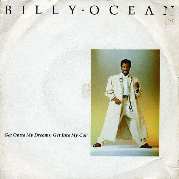 Billy Ocean - Get outta my dreams, get into my car (7inch single)