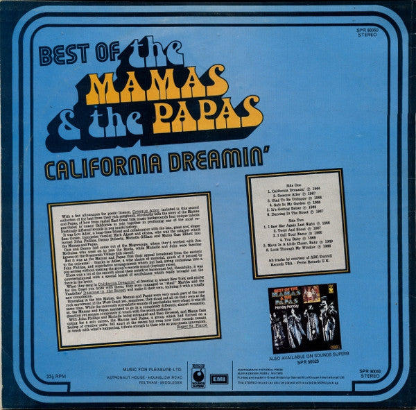 The Mamas & The Papas - California Dreamin'