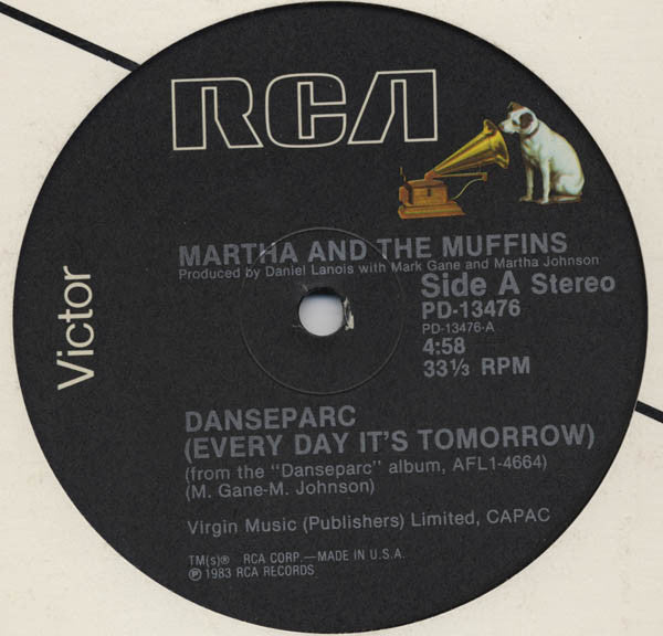 Martha And The Muffins - Danseparc (12inch maxi)