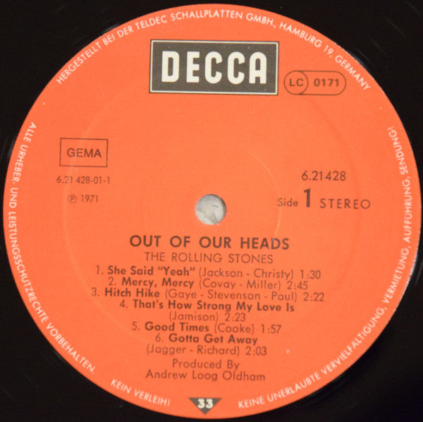 The Rolling Stones - Out of our heads
