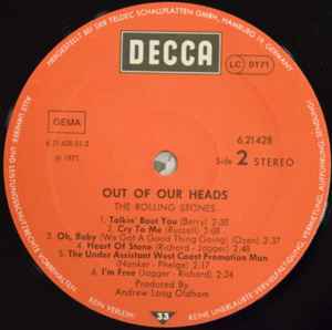 The Rolling Stones - Out of our heads